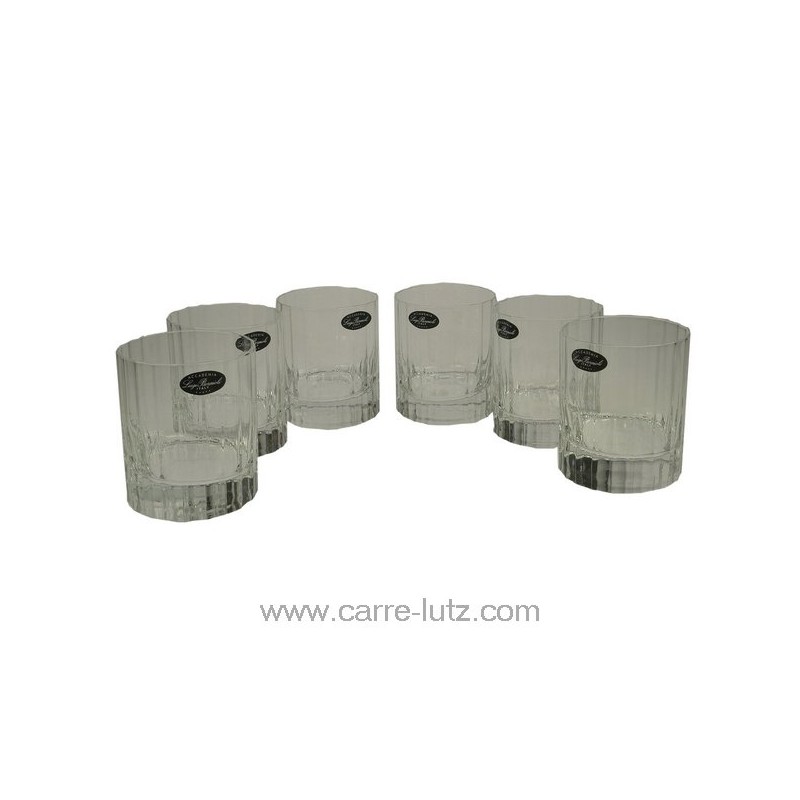 CL20011126  Coffret 6 verres Whisky Bach Accademia Luigi Bormioli 30,30 €