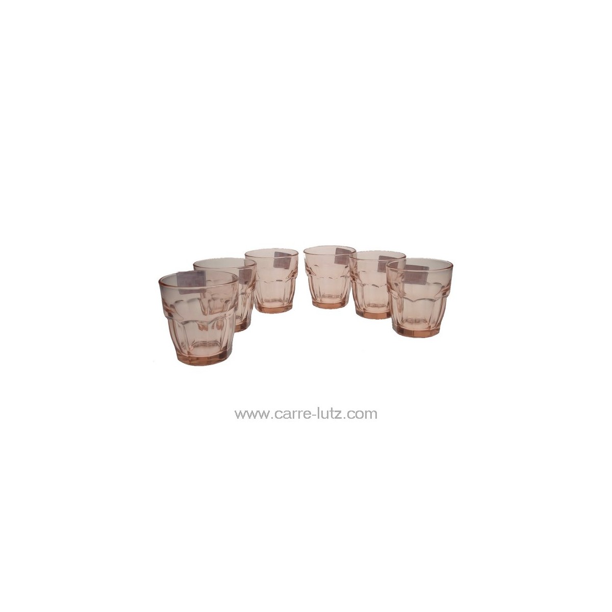 CL20011118  Gobelets par 6 Rock bar lounge rouge Bormioli Rocco 14,40 €