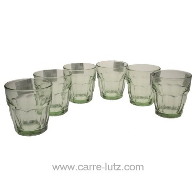 CL20011119 Gobelets par 6 Rock bar lounge vert Bormioli Rocco 14,40 €