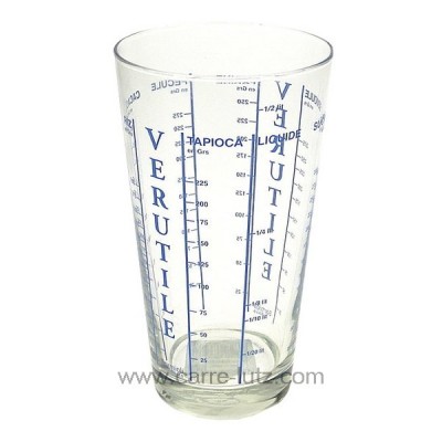 991LB502 Verre doseur 1/2 LT en verre gradué 4,60 €