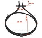 203160  C00016055 - Résistance circulaire 2200W diamètre 195 mm de four Airlux Indesit Ariston Hygena 13,00 €