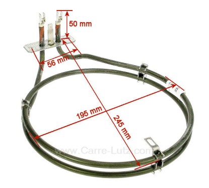 Résistance circulaire 2100W 240V