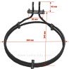 703078  03050199 - Résistance circulaire 2500W diamètre 200 mm de four à chaleur tournante Sidex  12,20 €