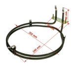 703079  379201 258967 - Résistance circulaire 2200W diamètre 200 mm de four Gorenje sidex 9,40 €