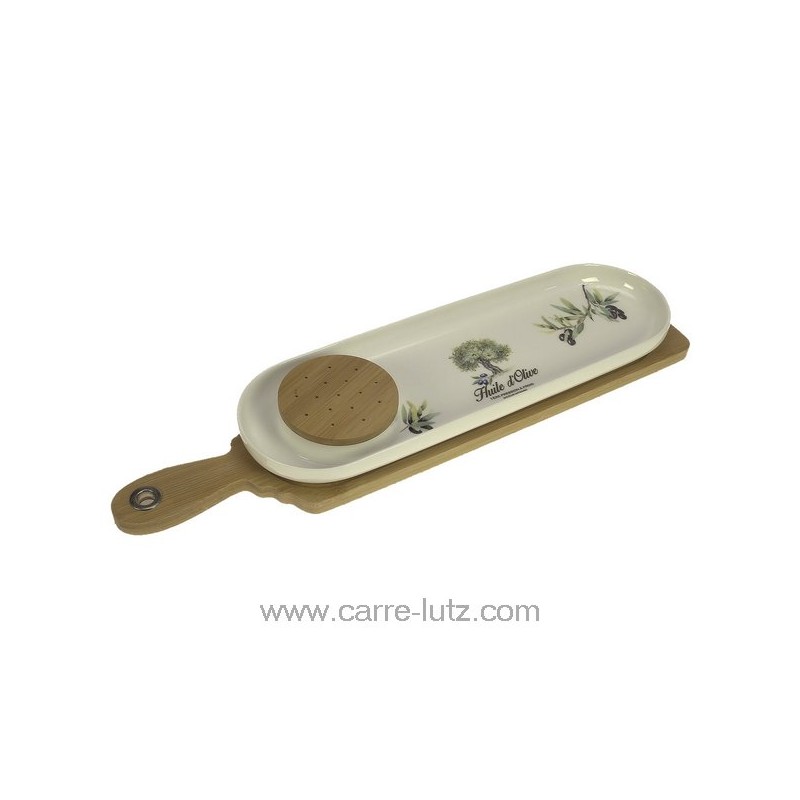 CL13000070  Set apéritif en porcelaine décorée douce provence 31,20 €