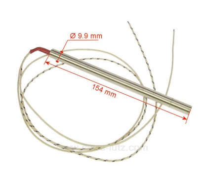 Résistance 300W UTXSO21166 de poêle à pellets 269780 Edilkamin 2771036 Extraflame Cadel Ecoteck Italiana camini Nordica Ravelli 