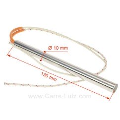 703923  Résistance 350W 10 mm longueur 130 mm de poêle à pellet 87,80 €