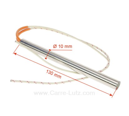 703923  Résistance 350W 10 mm longueur 130 mm de poêle à pellet 87,80 €