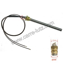 703930  Résistance 250W 9,9 mm longueur 136 mm de poêle à pellet 24,30 €