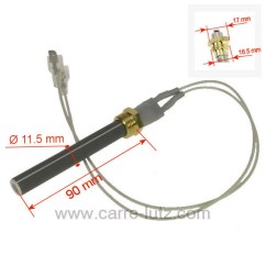 DV0052972  Bougie d'allumage de poêle à granulés compatible avec Deville - P0052972 127,00 €
