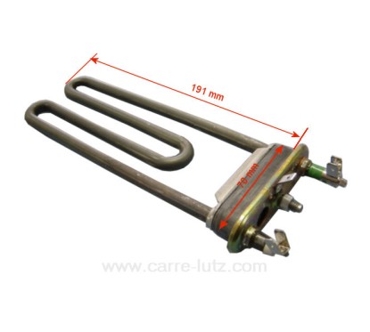 781117  C00086357 - Résistance de lave linge 1700W percée Ariston Indesit 9,00 €