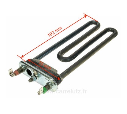 C00082601 - Résistance 1800W percée de lave linge Ariston Indesit