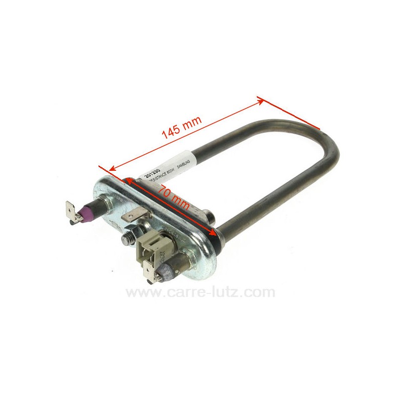 201230  Résistance de lave linge 800W Samsung 16,80 €