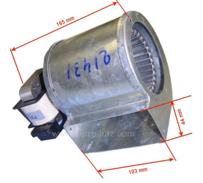 231035  Ventilateur tangentiel moteur à gauche d' insert Efel 258,20 €