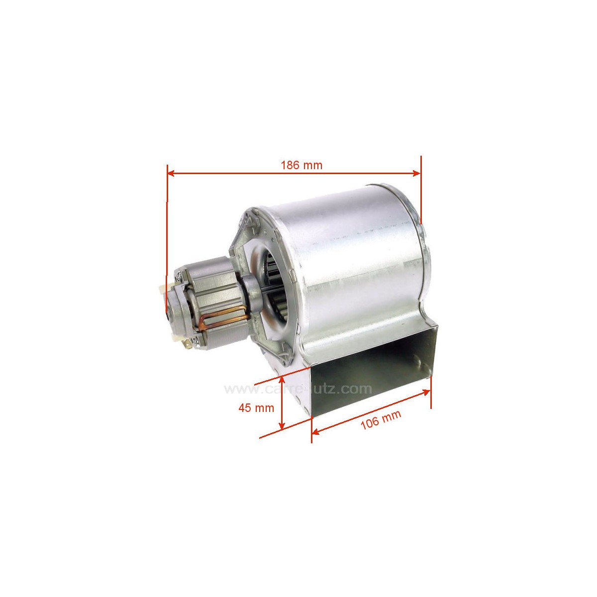 231051  Ventilateur tangentiel EBM RLD76 de poêle à pellets 165,60 €