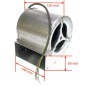 Ventilateur tangentiel D0026581 EBM D2E120 de poêle à pellets Ventilateur tangentiel D0026581 EBM D2E120 de poêle à pellets