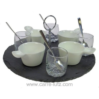 CL13000065  Service apéritif 12 pièces sur plateau ardoise 36,30 €