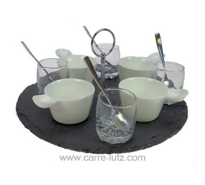 CL13000065  Service apéritif 12 pièces sur plateau ardoise 36,30 €