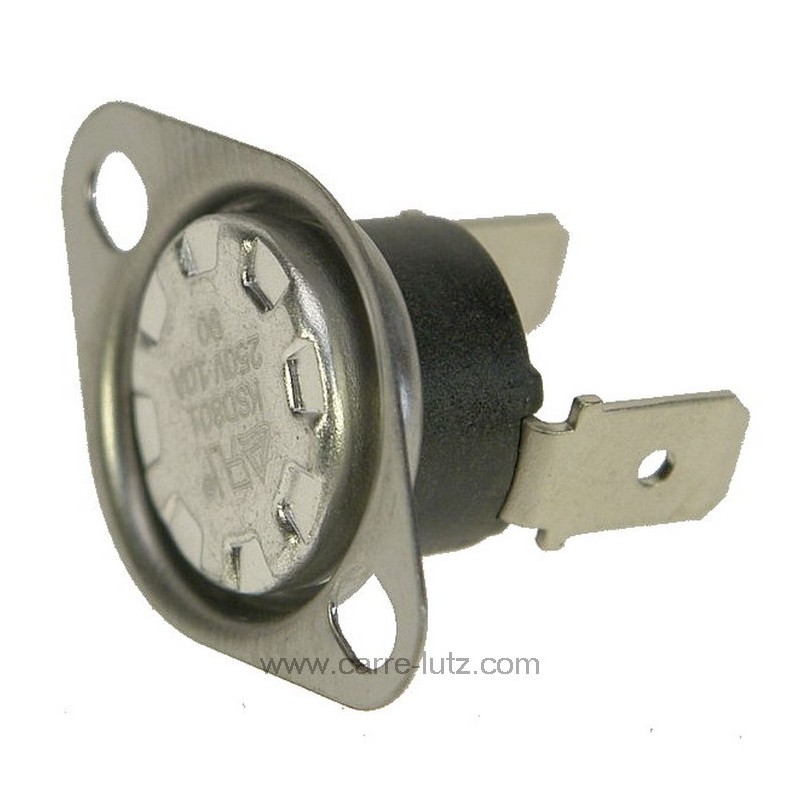 Thermostat NC 90° avec fixation