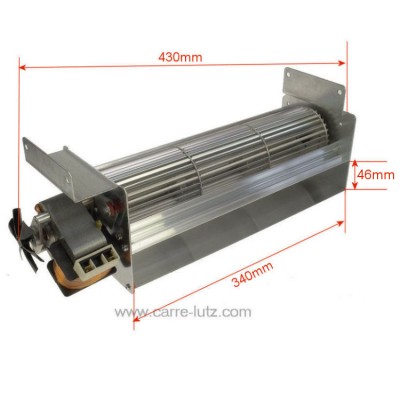 231114 Ventilateur tangentiel 91W de poele a pellet Edilkamin 140,60 €