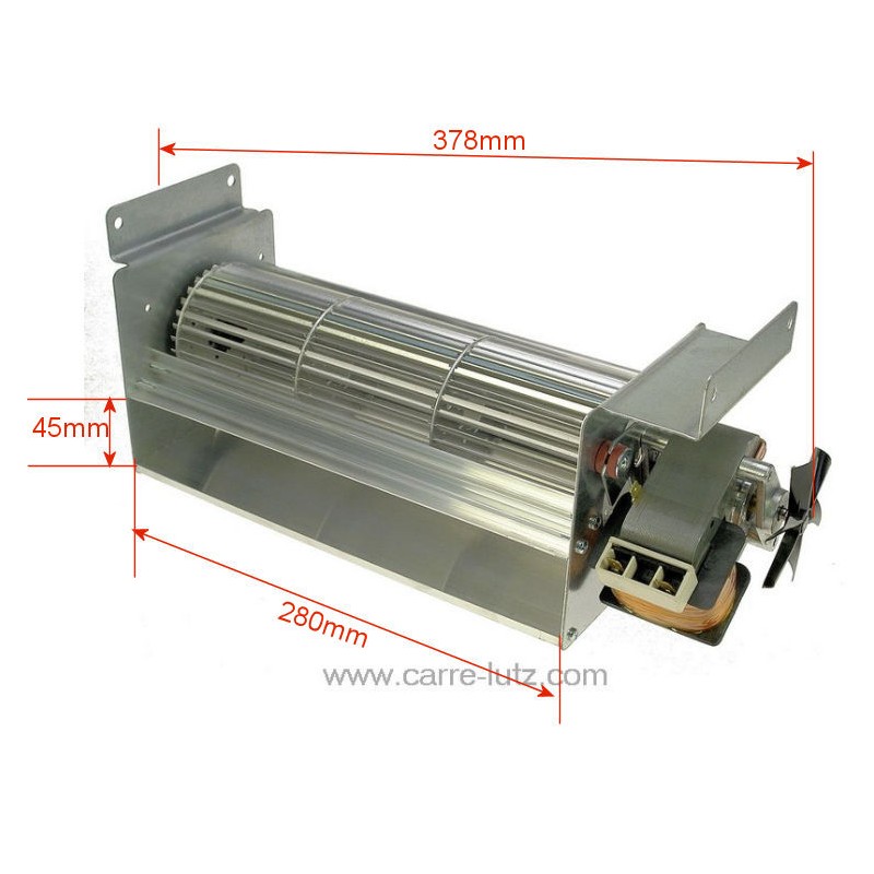 231115  Ventilateur tangentiel 115W de poele a pellet 138,30 €