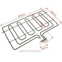 703186  00001306650 - Résistance de voute 3700W Godin 155,70 €