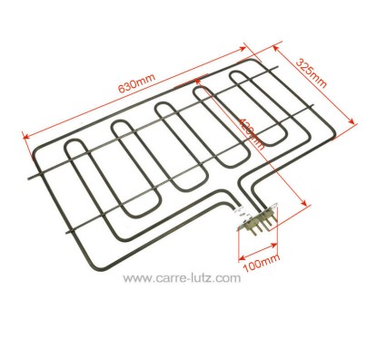 703186 00001306650 - Résistance de voute 3700W Godin 155,70 €