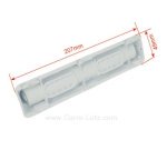 308176  C00195218 - Aube de tambour 218 mm TL 1400 de lave linge Ariston Indesit Scholtes  9,80 €