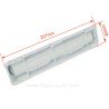 308176 C00195218 - Aube de tambour 218 mm TL 1400 de lave linge Ariston Indesit Scholtes 9,80 €