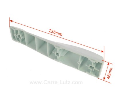 42025714 - Aube de tambour 236 mm de lave linge Vestel Teka