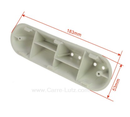 0020201942 - Aube de tambour 185 mm de lave linge Haier 