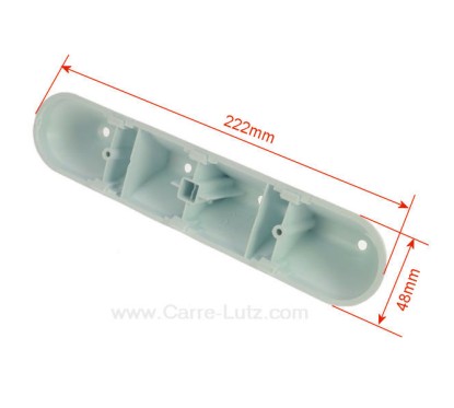 42002750 - Aube de tambour 223 mm de lave linge Teka 