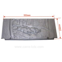 DV0019508  P0019508 - Plaque arrière pour poêle à bois Deville 7762 7765 7787 69,70 €