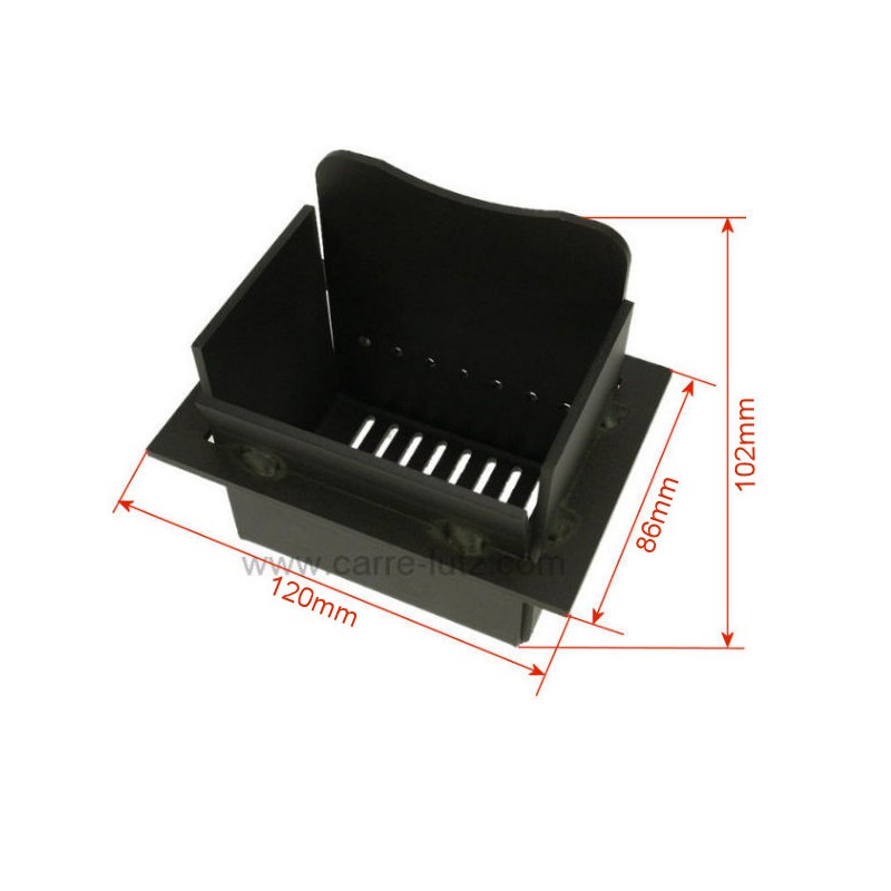 Creuset pour poele à granulé compatible avec Deville - D0026192