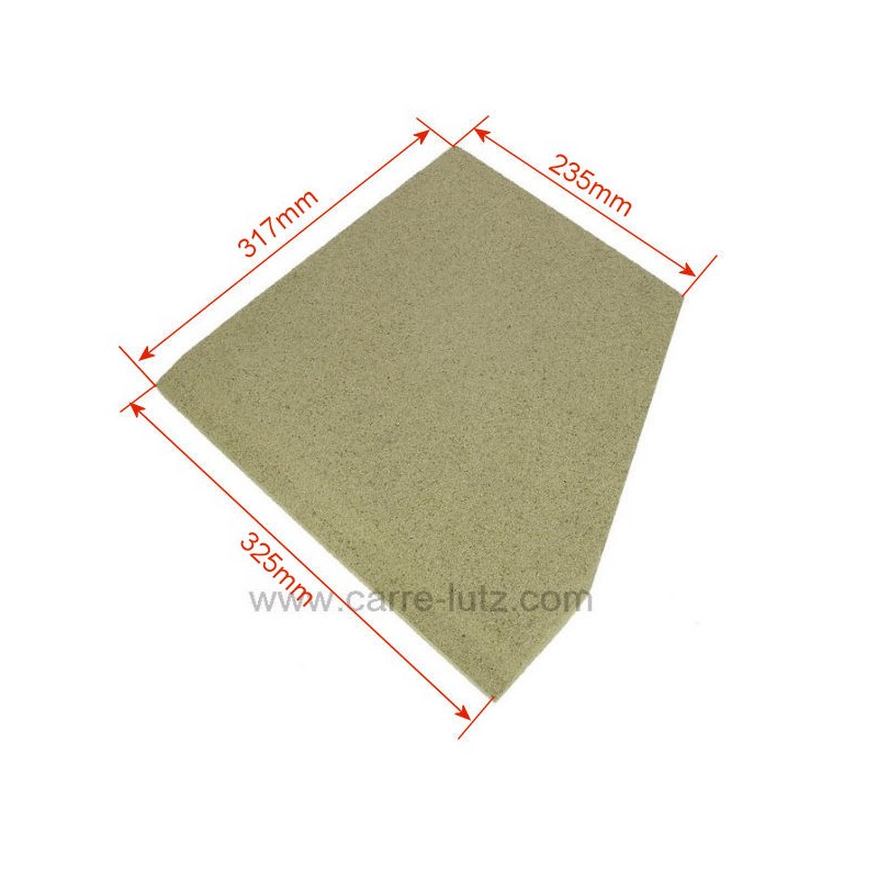 Brique droite vermiculite P0052506 Deville