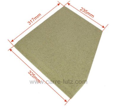 Brique droite vermiculite P0052506 Deville