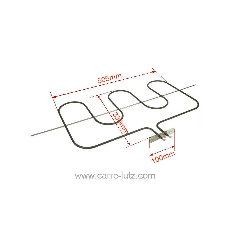 203213  Résistance de sole 1750W de four Lofra 03010355 23,80 €