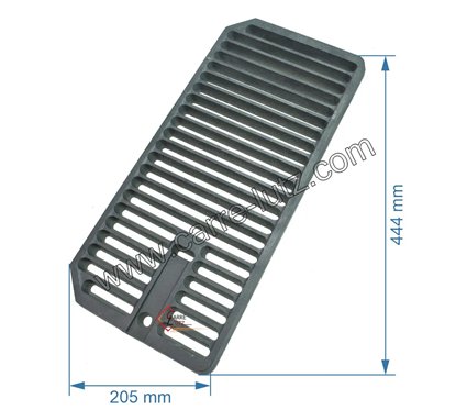 704712  10218375500 - Grille charbon pour convecteur Godin Grand Ariègeois 3753, 3755,  87,00 €