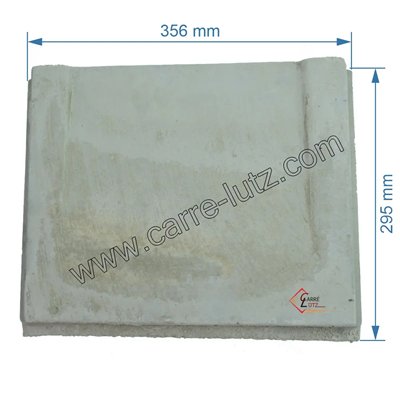 704757 00001304369 - Brique parabole pour cuisinière Godin Cuisinière centrale 230157 230158 Arpège 240152 240153 6752 6753 ...