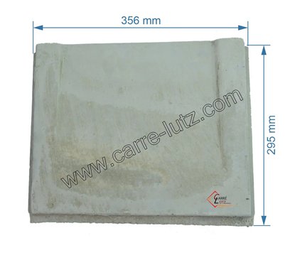 704757 00001304369 - Brique parabole pour cuisinière Godin Cuisinière centrale 230157 230158 Arpège 240152 240153 6752 6753 ...