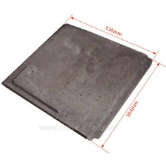 704758  00001306314 - Brique gauche 6721 pour cuisinière Godin 6750 6751 Arpège 49,40 €