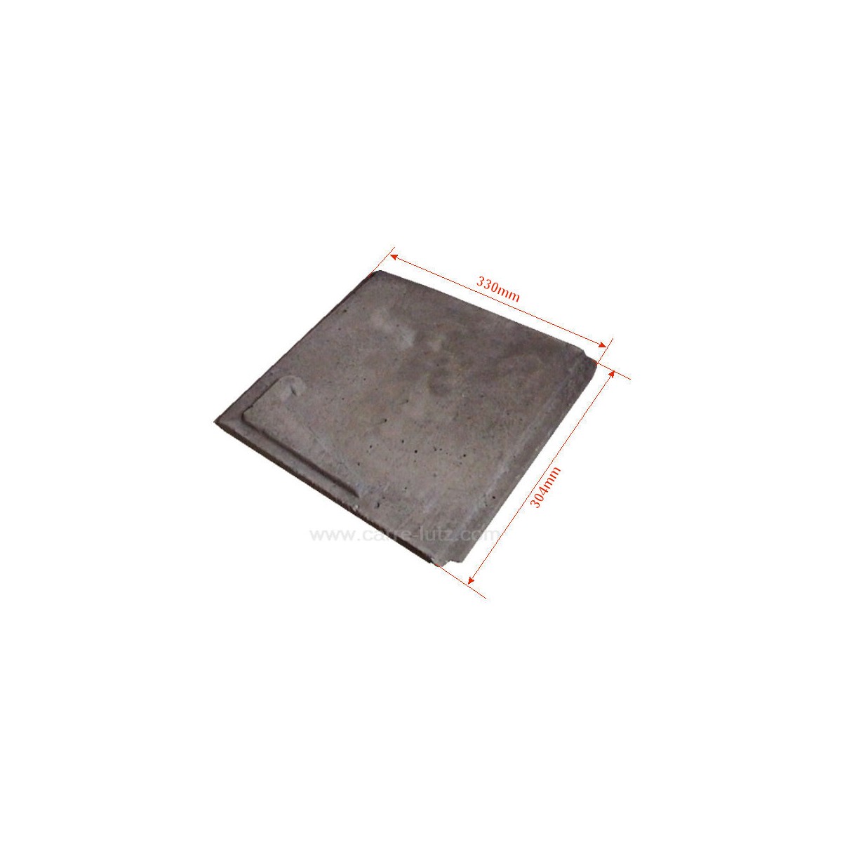 704758  00001306314 - Brique gauche 6721 pour cuisinière Godin 6150 6750 6751 Arpège 49,40 €