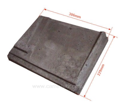 704759  00001304379 - Brique droite 6721 pour cuisinière Godin 6150 6750 6751 Arpège 37,90 €