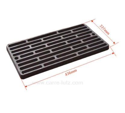 704764  10220375400﻿ - Grille de decendrage pour convecteur Godin Régence 3754 194,80 €