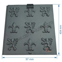 704810  10160316800 - Brique arrière de foyer Godin 3168 97,70 €