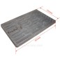 102143739 - Grille bois charbon pour convecteur 3708 3739