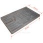 102143739 - Grille bois charbon pour convecteur 3708 3739 102143739 - Grille bois charbon pour convecteur 3708 3739