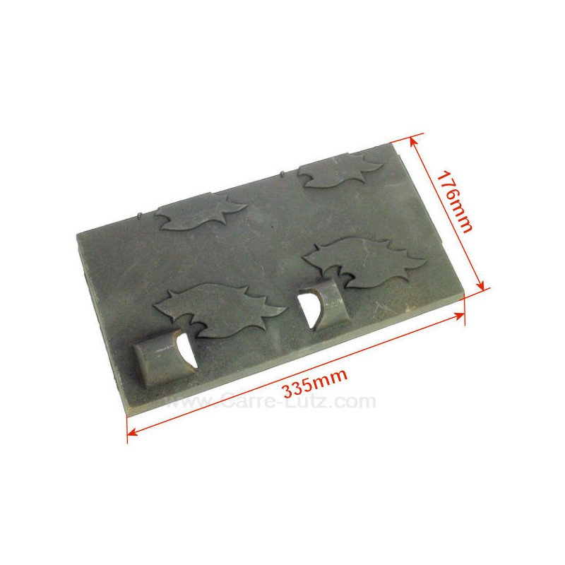 704902  10165325800 - Plaque de foyer latérale avant gauche de foyer Godin 3257 3258 30,30 €