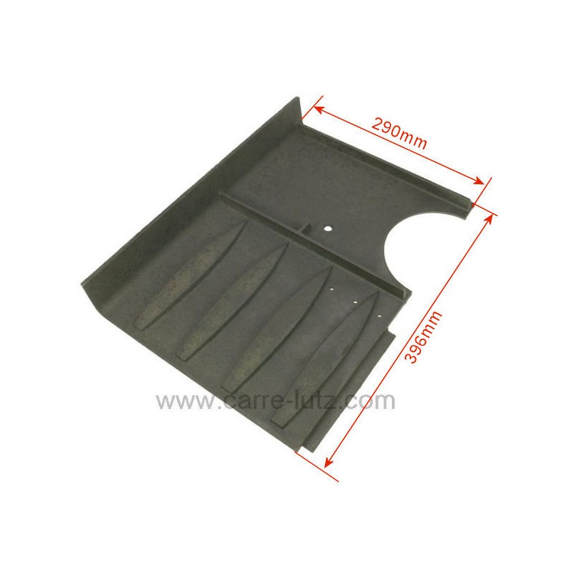 704960  Plaque arrière de foyer gauche 10163660106 pour convecteur Godin 63,10 €