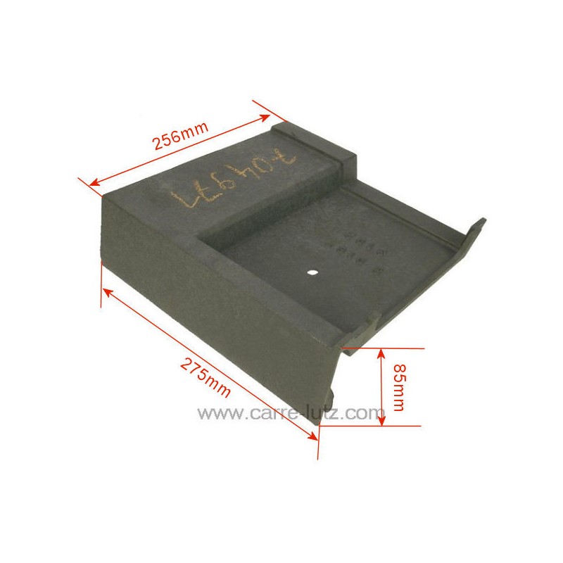 704971  Plaque de foyer arrière gauche 10167310200 pour convecteur Godin 3102 104,60 €